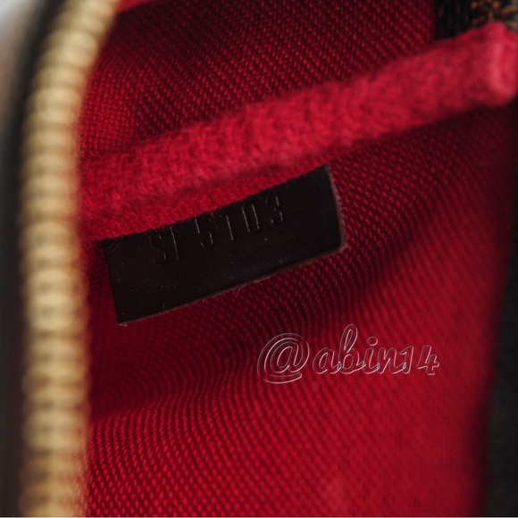 Louis Vuitton Mini Pochette Accessoires Damier Ebene - Picture 10 of 13